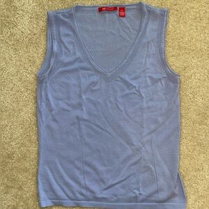 Ann Klein sleeveless knit top